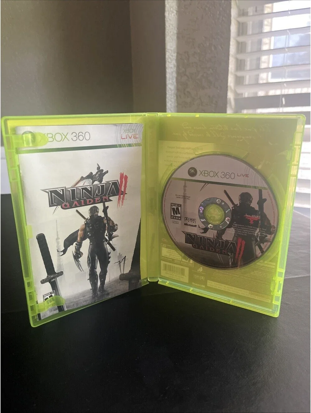 Ninja Gaiden II (Microsoft Xbox 360, 2008, Tecmo) CIB Near Mint Condition
